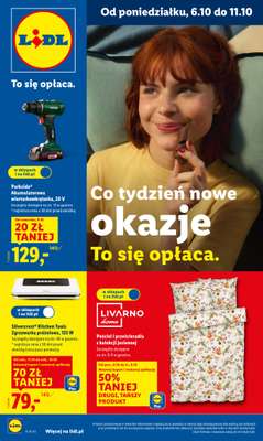 Lidl - gazetka promocyjna Katalog od poniedziałku 06.10 do soboty 11.10