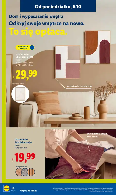 Lidl - gazetka promocyjna Katalog od poniedziałku 06.10 do soboty 11.10 - strona 18
