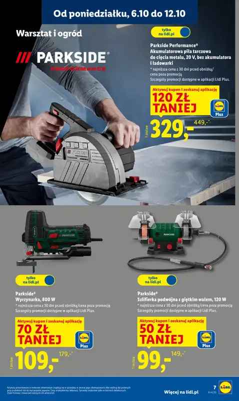 Lidl - gazetka promocyjna Katalog od poniedziałku 06.10 do soboty 11.10 - strona 9