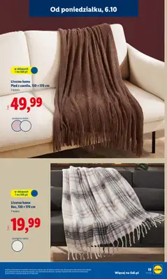 Lidl - gazetka promocyjna Katalog od poniedziałku 06.10 do soboty 11.10 - strona 21 Lidl - gazetka promocyjna Katalog od poniedziałku 06.10 do soboty 11.10 - strona 21
