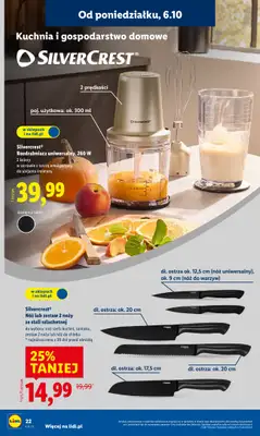 Lidl - gazetka promocyjna Katalog od poniedziałku 06.10 do soboty 11.10 - strona 24 Lidl - gazetka promocyjna Katalog od poniedziałku 06.10 do soboty 11.10 - strona 24