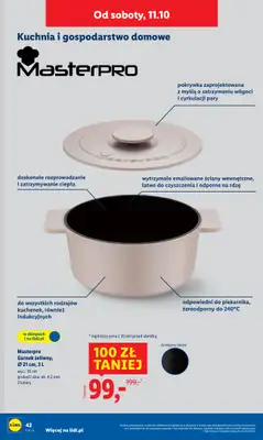 Lidl - gazetka promocyjna Katalog od poniedziałku 06.10 do soboty 11.10 - strona 48 Lidl - gazetka promocyjna Katalog od poniedziałku 06.10 do soboty 11.10 - strona 48