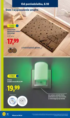 Lidl - gazetka promocyjna Katalog od poniedziałku 06.10 do soboty 11.10 - strona 22 Lidl - gazetka promocyjna Katalog od poniedziałku 06.10 do soboty 11.10 - strona 22