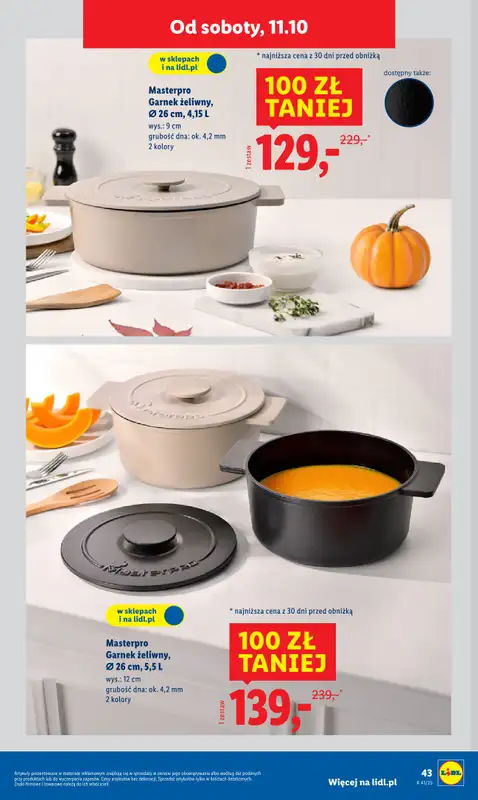 Lidl - gazetka promocyjna Katalog od poniedziałku 06.10 do soboty 11.10 - strona 49
