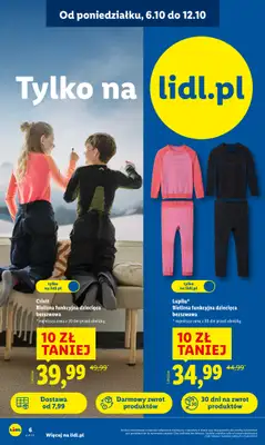 Lidl - gazetka promocyjna Katalog od poniedziałku 06.10 do soboty 11.10 - strona 8 Lidl - gazetka promocyjna Katalog od poniedziałku 06.10 do soboty 11.10 - strona 8