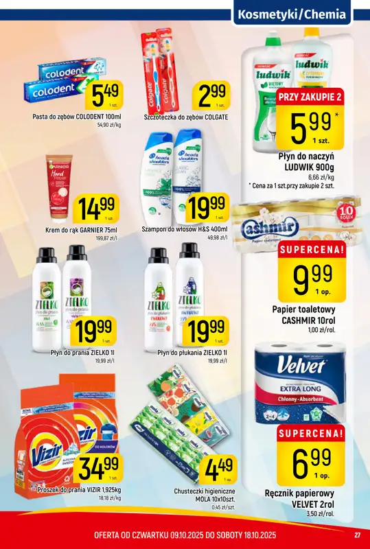 Delikatesy Piotruś Pan - gazetka promocyjna Gazetka od czwartku 09.10 do soboty 18.10 - strona 27