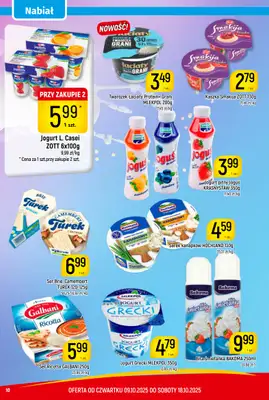 Delikatesy Piotruś Pan - gazetka promocyjna Gazetka od czwartku 09.10 do soboty 18.10 - strona 10