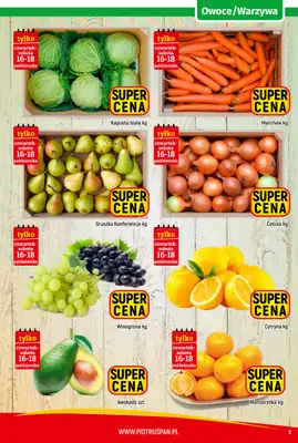 Delikatesy Piotruś Pan - gazetka promocyjna Gazetka od czwartku 09.10 do soboty 18.10 - strona 3