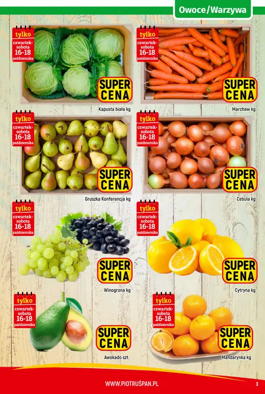 Delikatesy Piotruś Pan - gazetka promocyjna Gazetka od czwartku 09.10 do soboty 18.10 - strona 3
