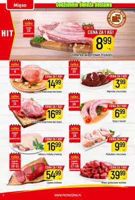 Delikatesy Piotruś Pan - gazetka promocyjna Gazetka od czwartku 09.10 do soboty 18.10 - strona 4