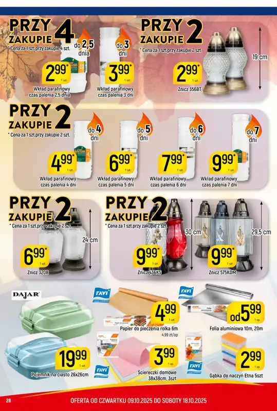 Delikatesy Piotruś Pan - gazetka promocyjna Gazetka od czwartku 09.10 do soboty 18.10 - strona 26