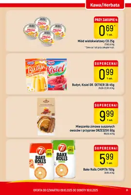 Delikatesy Piotruś Pan - gazetka promocyjna Gazetka od czwartku 09.10 do soboty 18.10 - strona 21