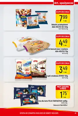 Delikatesy Piotruś Pan - gazetka promocyjna Gazetka od czwartku 09.10 do soboty 18.10 - strona 23