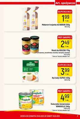 Delikatesy Piotruś Pan - gazetka promocyjna Gazetka od czwartku 09.10 do soboty 18.10 - strona 17