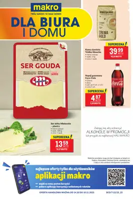 Makro - gazetka promocyjna Oferta dla biura i domu od wtorku 14.10 do poniedziałku 10.11 - strona 18 Makro - gazetka promocyjna Oferta dla biura i domu od wtorku 14.10 do poniedziałku 10.11 - strona 18