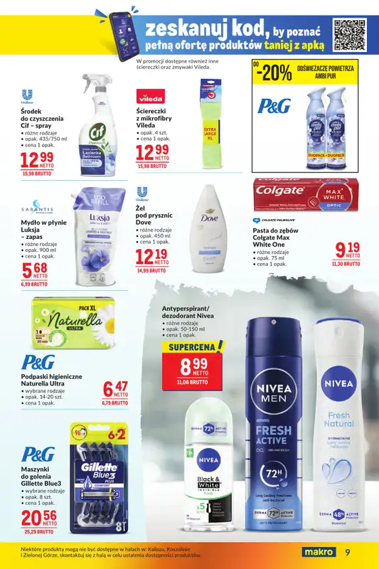 Makro - gazetka promocyjna Oferta dla biura i domu od wtorku 14.10 do poniedziałku 10.11 - strona 9