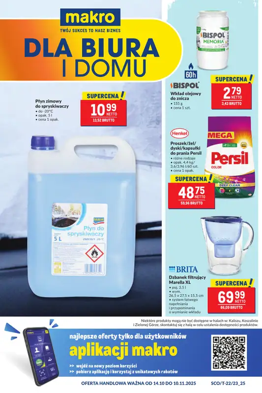 Makro - gazetka promocyjna Oferta dla biura i domu  
