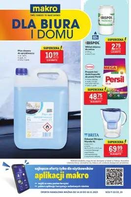 Makro - gazetka promocyjna Oferta dla biura i domu od wtorku 14.10 do poniedziałku 10.11 Makro - gazetka promocyjna Oferta dla biura i domu od wtorku 14.10 do poniedziałku 10.11