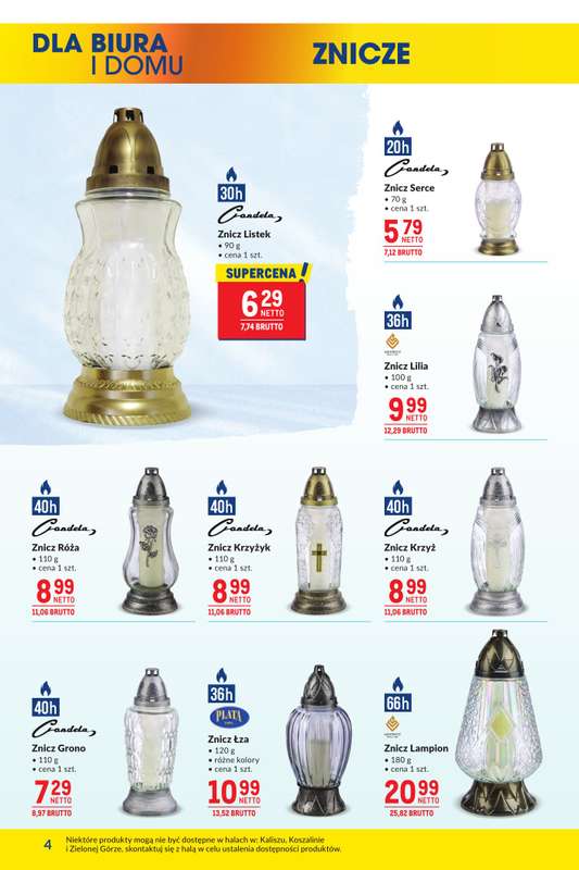 Makro - gazetka promocyjna Oferta dla biura i domu od wtorku 14.10 do poniedziałku 10.11 - strona 4