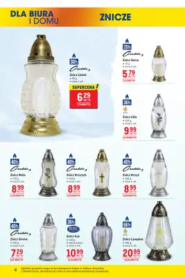 Makro - gazetka promocyjna Oferta dla biura i domu od wtorku 14.10 do poniedziałku 10.11 - strona 4 Makro - gazetka promocyjna Oferta dla biura i domu od wtorku 14.10 do poniedziałku 10.11 - strona 4