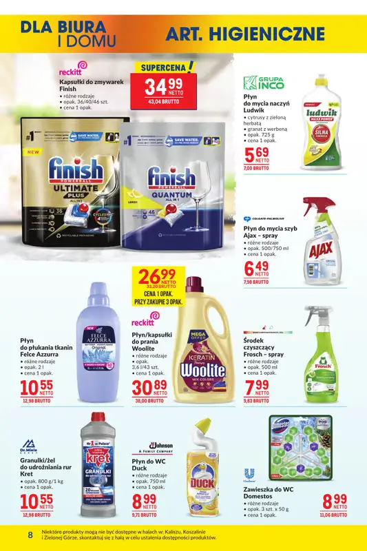 Makro - gazetka promocyjna Oferta dla biura i domu od wtorku 14.10 do poniedziałku 10.11 - strona 8