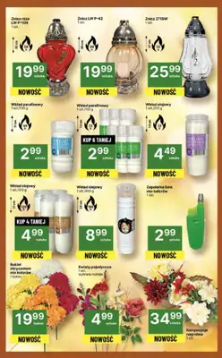 #ZNICZE - gazetka promocyjna Delikatesy Centrum | Znicze i wkłady od czwartku 09.10 do środy 15.10 - strona 2