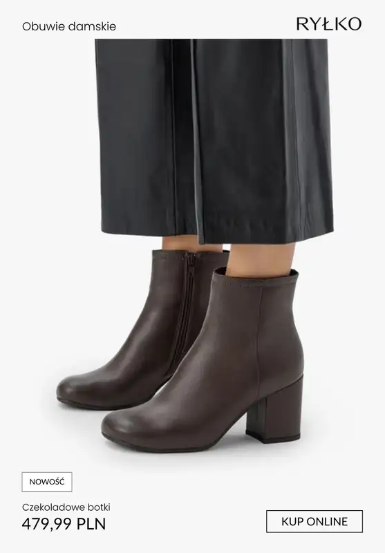 Ryłko - gazetka promocyjna Botki damskie - super oferty! od czwartku 09.10  - strona 6