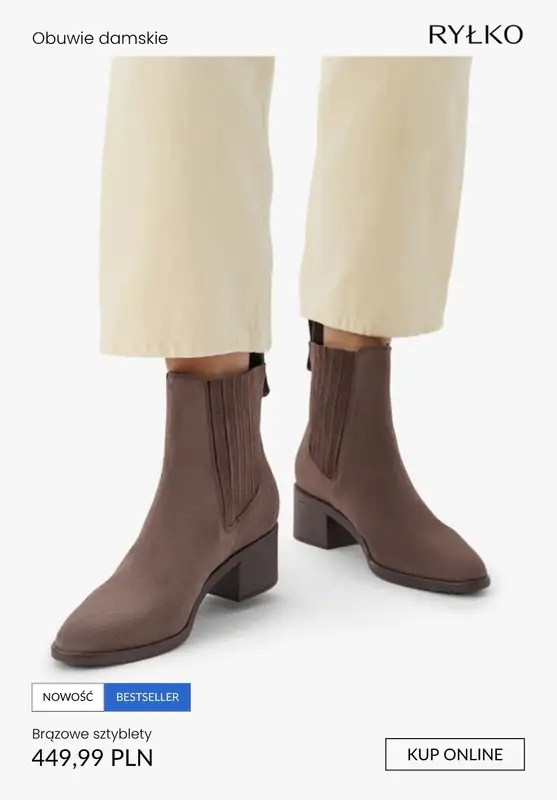 Ryłko - gazetka promocyjna Botki damskie - super oferty! od czwartku 09.10  - strona 7
