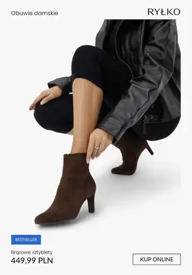 Ryłko - gazetka promocyjna Botki damskie - super oferty! od czwartku 09.10  - strona 8