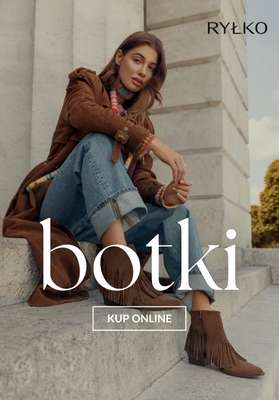 Ryłko - gazetka promocyjna Botki damskie - super oferty! od czwartku 09.10 