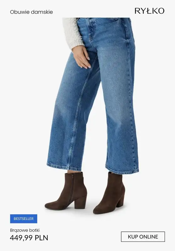 Ryłko - gazetka promocyjna Botki damskie - super oferty! od czwartku 09.10  - strona 4