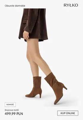 Ryłko - gazetka promocyjna Botki damskie - super oferty! od czwartku 09.10  - strona 5