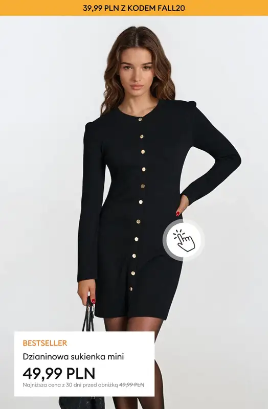 Sinsay - gazetka promocyjna -20% na kategorię JESIENNE OKAZJE od czwartku 09.10 do poniedziałku 13.10 - strona 7