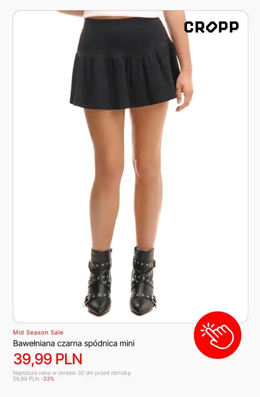Cropp - gazetka promocyjna Mid Season Sale: dla niej od czwartku 09.10 do czwartku 30.10 - strona 4