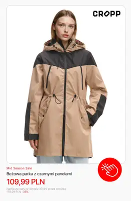 Cropp - gazetka promocyjna Mid Season Sale: dla niej od czwartku 09.10 do czwartku 30.10 - strona 8 Cropp - gazetka promocyjna Mid Season Sale: dla niej od czwartku 09.10 do czwartku 30.10 - strona 8