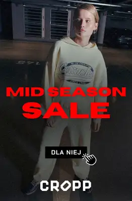 Cropp - gazetka promocyjna Mid Season Sale: dla niej od czwartku 09.10 do czwartku 30.10 Cropp - gazetka promocyjna Mid Season Sale: dla niej od czwartku 09.10 do czwartku 30.10