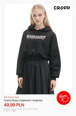 Cropp - gazetka promocyjna Mid Season Sale: dla niej od czwartku 09.10 do czwartku 30.10 - strona 3 Cropp - gazetka promocyjna Mid Season Sale: dla niej od czwartku 09.10 do czwartku 30.10 - strona 3