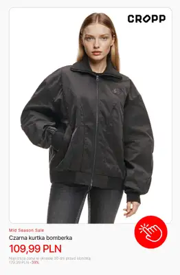 Cropp - gazetka promocyjna Mid Season Sale: dla niej od czwartku 09.10 do czwartku 30.10 - strona 11 Cropp - gazetka promocyjna Mid Season Sale: dla niej od czwartku 09.10 do czwartku 30.10 - strona 11