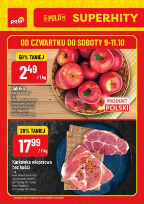 POLOmarket - gazetka promocyjna Super Hity na weekend od czwartku 09.10 do soboty 11.10