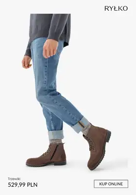 Ryłko - gazetka promocyjna TRZEWIKI męskie od czwartku 09.10  - strona 8