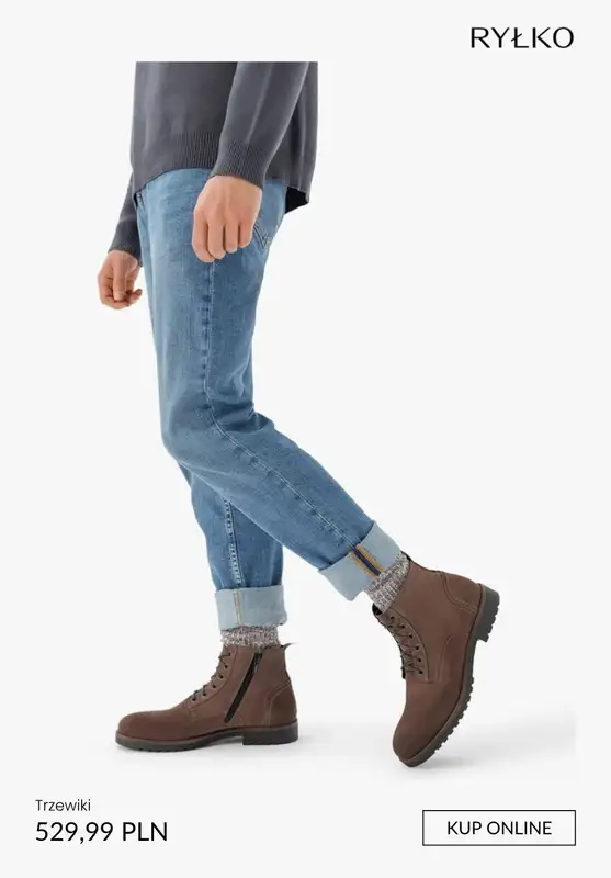 Ryłko - gazetka promocyjna TRZEWIKI męskie od czwartku 09.10  - strona 8