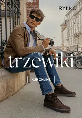 Ryłko - gazetka promocyjna TRZEWIKI męskie od czwartku 09.10 