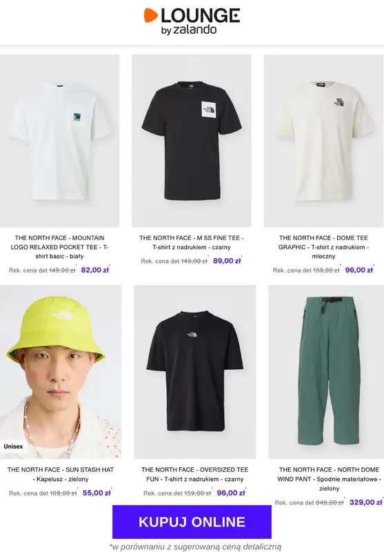 Lounge by Zalando - gazetka promocyjna Do -70% na markę The North Face od czwartku 09.10 do soboty 11.10 - strona 5
