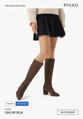 Ryłko - gazetka promocyjna KOZAKI damskie od czwartku 09.10  - strona 5