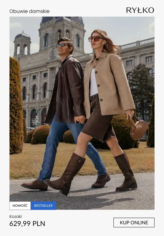 Ryłko - gazetka promocyjna KOZAKI damskie od czwartku 09.10  - strona 8