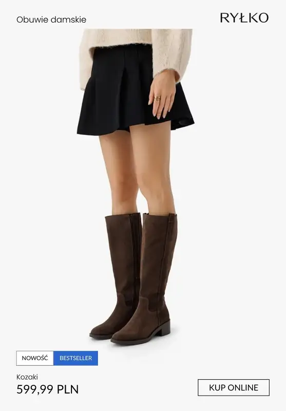 Ryłko - gazetka promocyjna KOZAKI damskie od czwartku 09.10  - strona 7