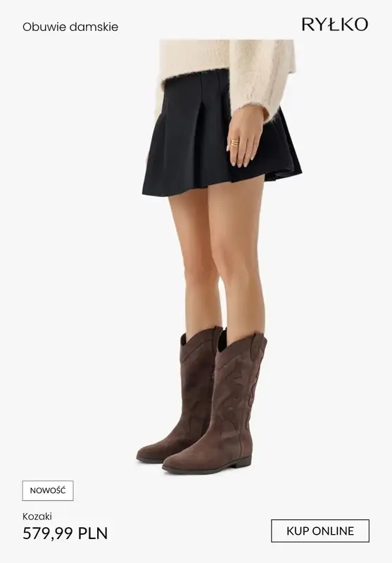 Ryłko - gazetka promocyjna KOZAKI damskie od czwartku 09.10  - strona 9