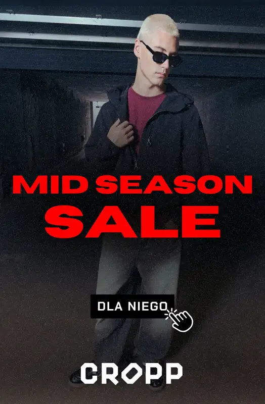 Cropp - gazetka promocyjna Mid Season Sale: dla niego  