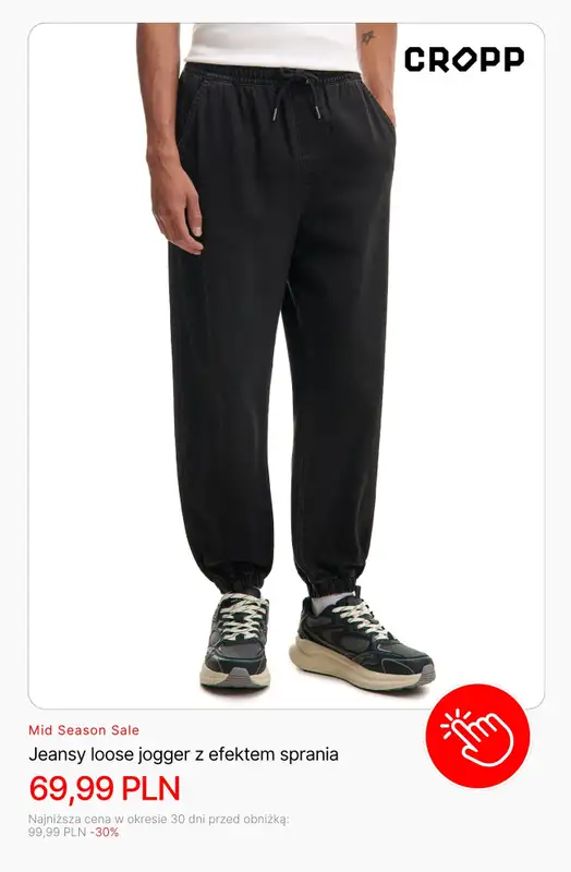 Cropp - gazetka promocyjna Mid Season Sale: dla niego   - strona 3
