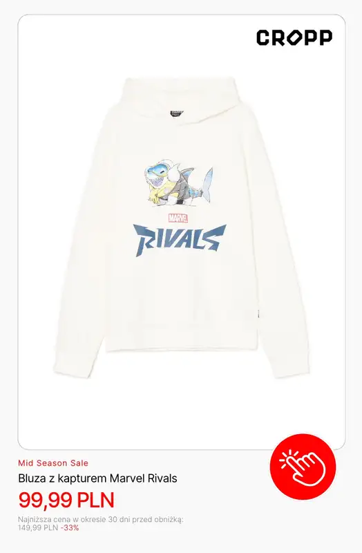 Cropp - gazetka promocyjna Mid Season Sale: dla niego od czwartku 09.10 do czwartku 30.10 - strona 6